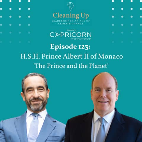 Ep123: H.S.H. Prince Albert II of Monaco "The Prince and the Planet"