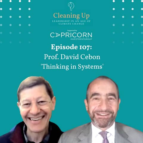 Ep107: Prof. David Cebon "Thinking in Systems"
