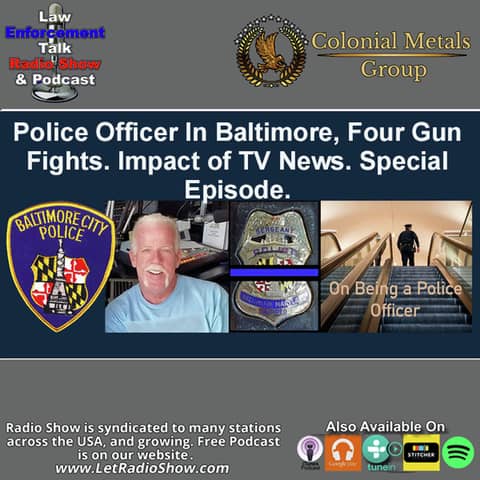 Police In Baltimore, Four Gun Fights