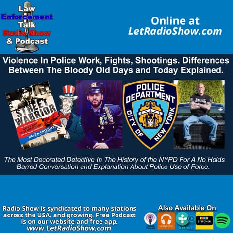 NYPD Icon Talks Police Violence, Bloody Old Days and Today