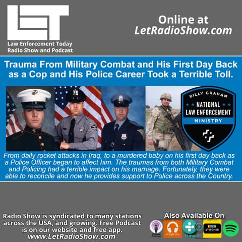 Police Officer And Military Trauma, First Day