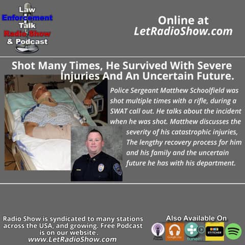 SWAT Police Shot On Call, He Barely Survived. Special Episode.