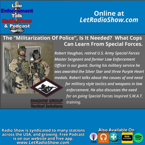 Police and Special Forces Lessons from
