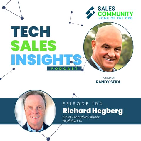 E194 - Startup Companies Biggest Issue: GTM featuring Richard Hegberg