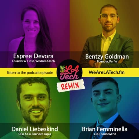 Remix: Bentzy Goldman, Brian Femminella, and Daniel Liebeskind: WeAreLATech Startup Spotlight