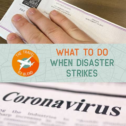 What To Do When Disaster (i.e. coronavirus) Strikes