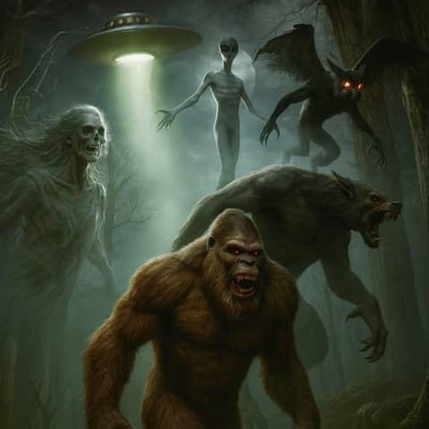 Stranger Than Fiction: Aliens, Demons, Mothman, Bigfoot and Other Unnatural Creatures