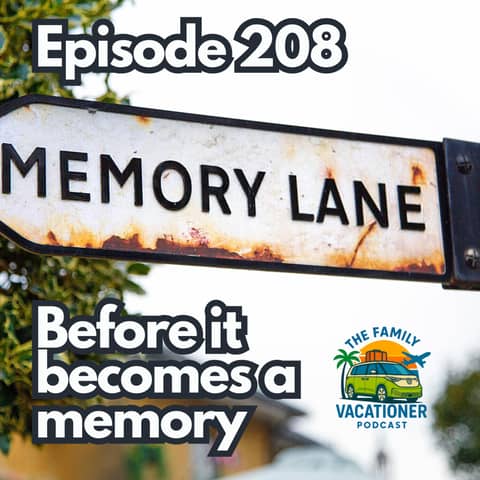 Before it becomes a memory