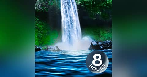 Use This Waterfall White Noise for Sleeping & Relaxing | 8 Hours Use This Waterfall White Noise for Sleeping & Relaxing | 8 Hours