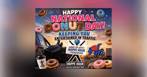 National Donut Day! (Hoppe Hour With Ryan Hoppe: 6.8.26) National Donut Day! (Hoppe Hour With Ryan Hoppe: 6.8.26)