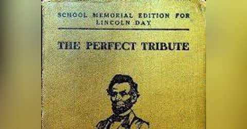 THE PERFECT TRIBUTE AN ABE LINCOLN STORY BY R.M.S. ANDREWS  AMERICA 250