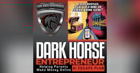 EP 545 AI Side Hustles: Legal Gold Mine or Crime Scene? | Make Money Online Safely