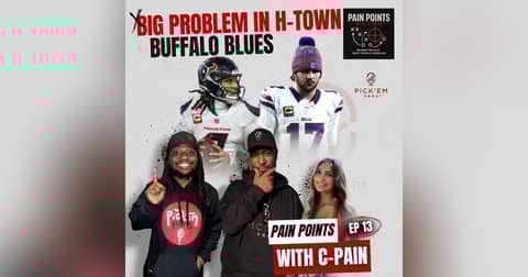 CJ Stroud’s Collapse, Buffalo Blues & NFL Conference Championship Picks | Pain Points