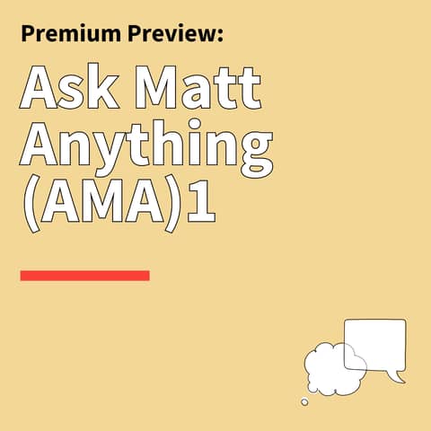 Ask Matt Anything (AMA) 1: Trust, Paraphrasing, and Nonverbal Cues