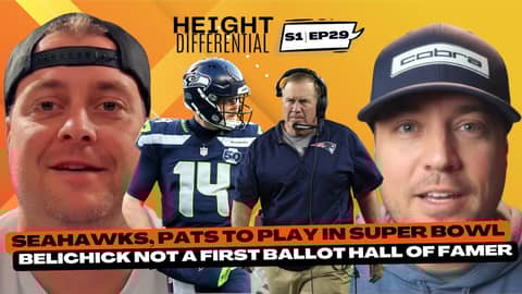 Patriots/Seahawks in Super Bowl & Belichick Not a First Ballot Hall of Famer