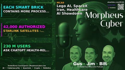 Lego's AI Revolution + SpaceX 42K Satellites Approved MCA9