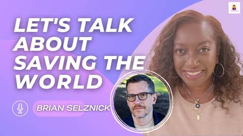 Let's Talk About Saving The World with Author, Brian Selznick | Episode 74