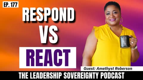 Why Responding Instead of Reacting Speeds Up Your Career Growth