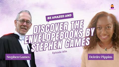 British Publisher, Envelope Books, Styled With Unique, Postage Book Covers | Episode 94