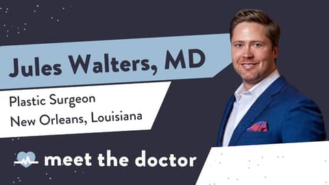 Jules Walters, MD - Plastic Surgeon in New Orleans, Louisiana