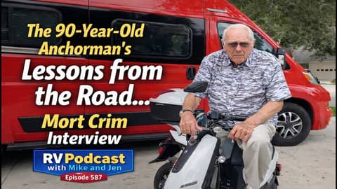 At 90, Still Rolling, Anchorman Mort Crim on RV Life, America, and Aging At 90, Still Rolling, Anchorman Mort Crim on RV Life, America, and Aging