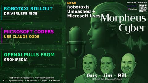 Tesla Robotaxis Unleashed + Claude Microsoft Invasion | MCAB1