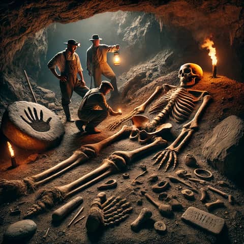 Smithsonian cover up of giant skeletons - The Shadow Frequency