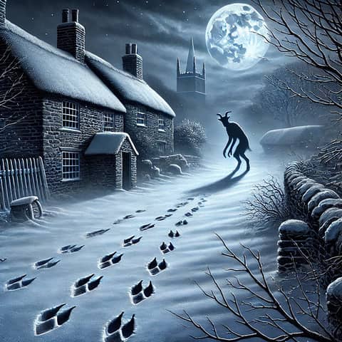 Hoofprints of the Unholy: The Devil’s Footprints of 1855