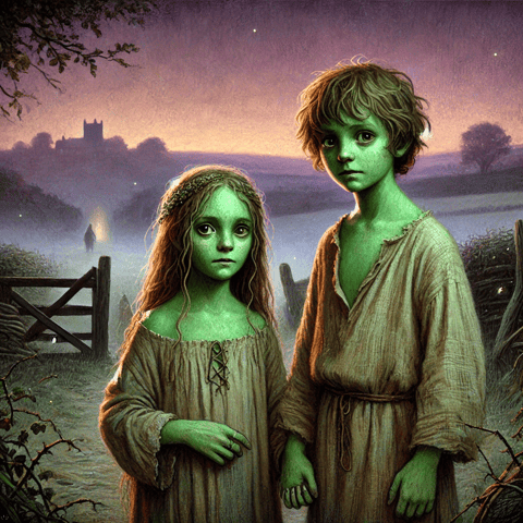 The Emerald Enigma: Unraveling the Green Children of Woolpit
