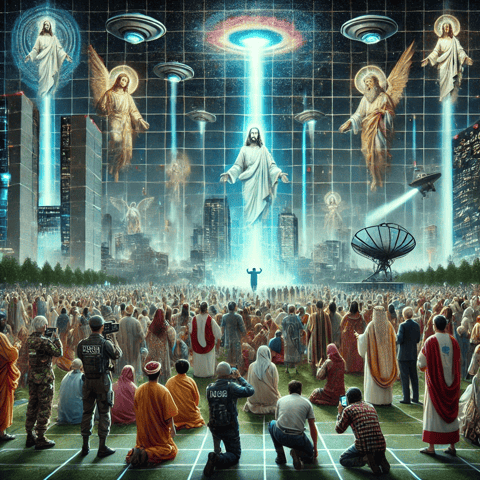 Echoes of the False Messiah: Unraveling Project Blue Beam