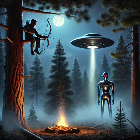 The Night Siege of Cisco Grove: A UFO & Robot Standoff
