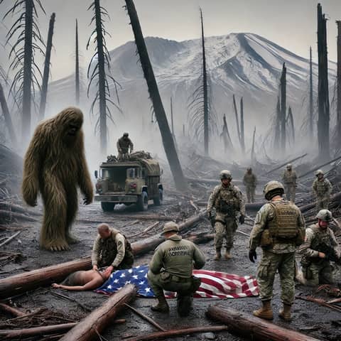 Ashes of the Beast: Bigfoot and the Mount St. Helens Eruption - The Shadow Frequency