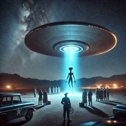 👽 The Holloman UFO Landing: Secret Treaty or Sci-Fi Myth?