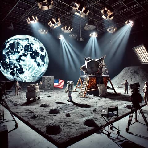 Moon Landing Hoax Debate - The Shadow Frequency