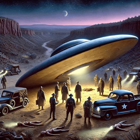 The Aztec, New Mexico, UFO Crash (1948) - The Shadow Frequency