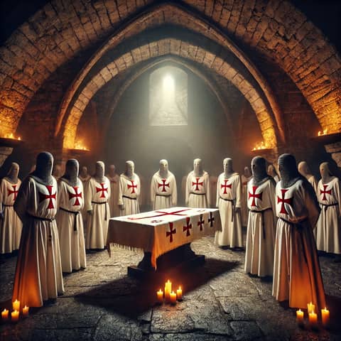 The Templars’ Lost Treasure — Sacred Relics, Secret Vaults & Ghostly Guardians