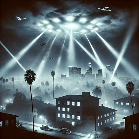 Echoes Over Los Angeles: The Night the Sky Watched Back