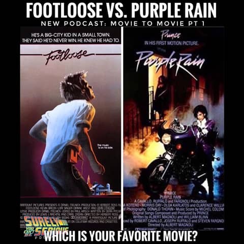 "Footloose" (1984) vs "Purple Rain" (1984): Movie to Movie Pt 1