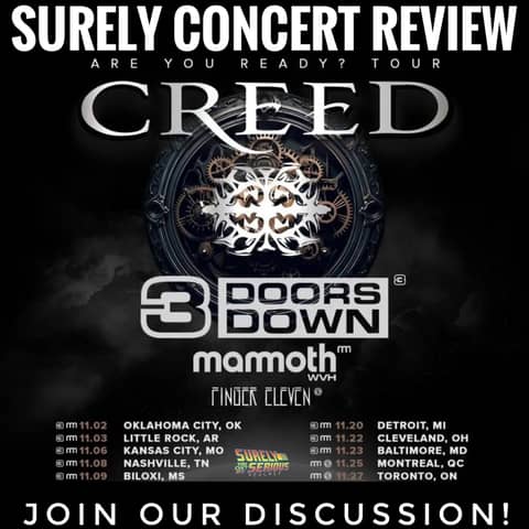 Creed, 3 Doors Down, WVH Mammoth: A Concert Review