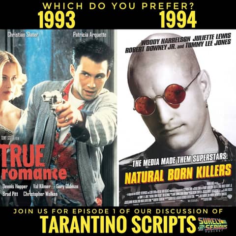 "True Romance" (1993) vs. "Natural Born Killers" (1994): Part 1