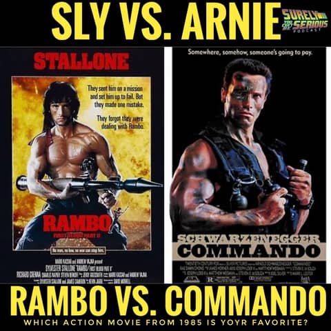 "Rambo: First Blood Pt II" (1985) vs. "Commando" (1985): Part 1