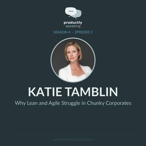 S4E2: Why Lean and Agile Struggle in Chunky Corporates with Katie Tamblin