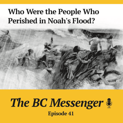 Who Were the People Who Perished in Noah's Flood?