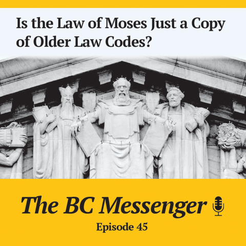 Is the Law of Moses Just a Copy of Older Law Codes?