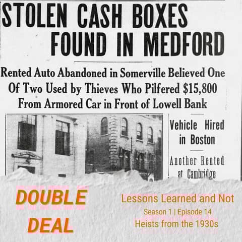 Lessons Learned and Not - Heists of the 1930s