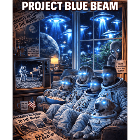 Episode 175 (Ep21 REVISITED) – Return of the Space Program: From JFK to Artemis, Are We Being Prepped for Blue Beam?