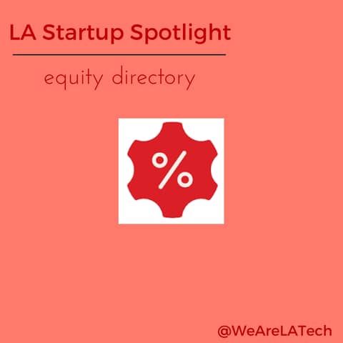 Equity Directory, Network of Entrepreneurs and Startup Talent Exchanging Work for Equity: LA Startup Spotlight, Lisa Magill