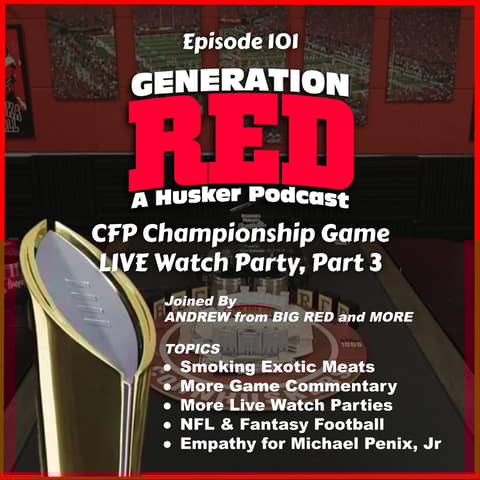 CFP Championship Watch Party, Part 3