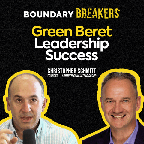 Training Business Leaders with Special Ops Tactics | Christopher Schmitt