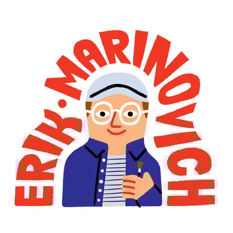 132 - Lettering Legend Erik Marinovich